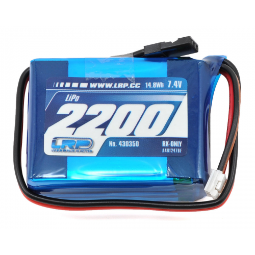 LRP LIPO 2200 RX-PACK SMALL HUMP - RX-ONLY - 7.4V