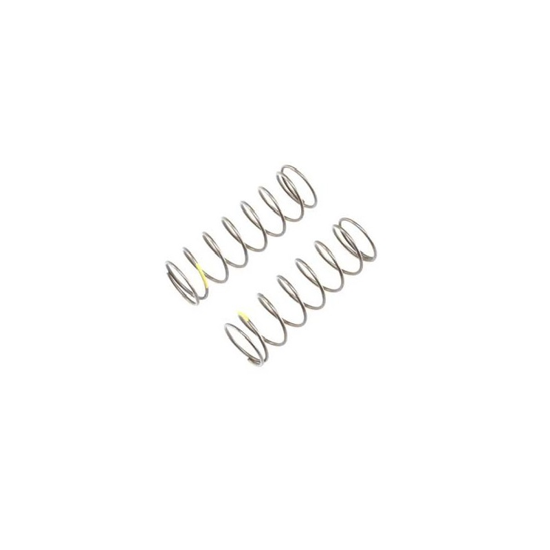 A TLR344017- 16mm EVO Front Shock Spring, 4.7 Rate, Yellow (2) for 8ight