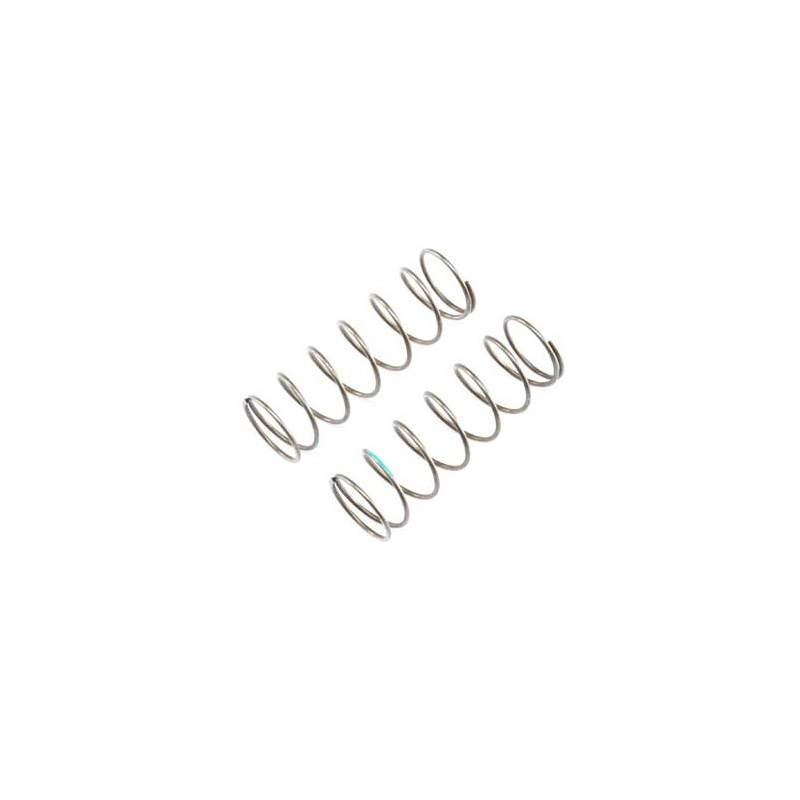 A TLR344018- 16mm EVO Front Shock Spring, 4.9 Rate, Green (2) for 8ight 