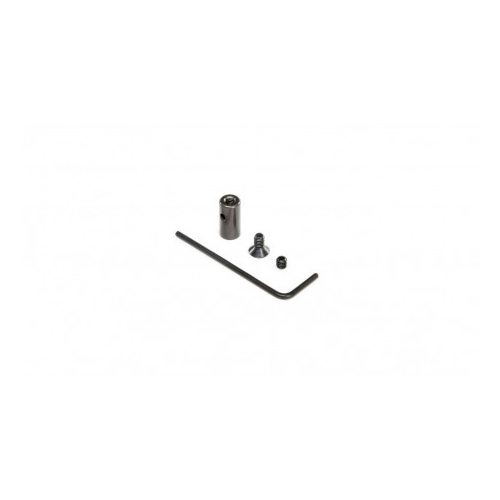 TLR241048- SUPPORTO SCARICO MARMITTA CON ACCESSORI:8X-ELITE