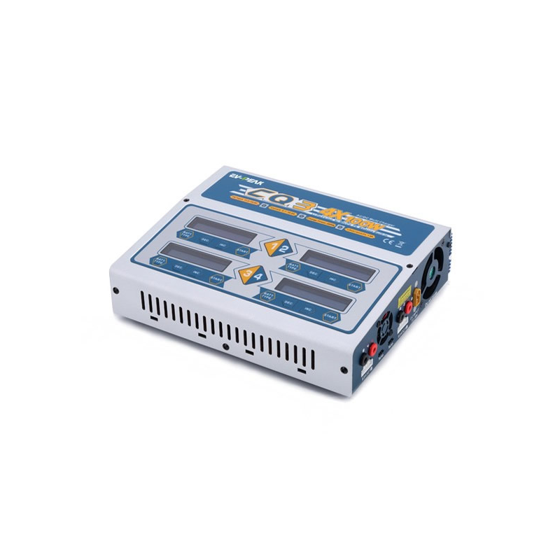 Caricabatterie CQ3 100WX4 AC/DC
