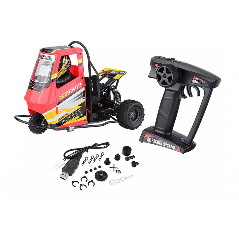 X-Rider 1/8 Flamingo RC Tricycle Red Version RTR RC (XR-83001-01)