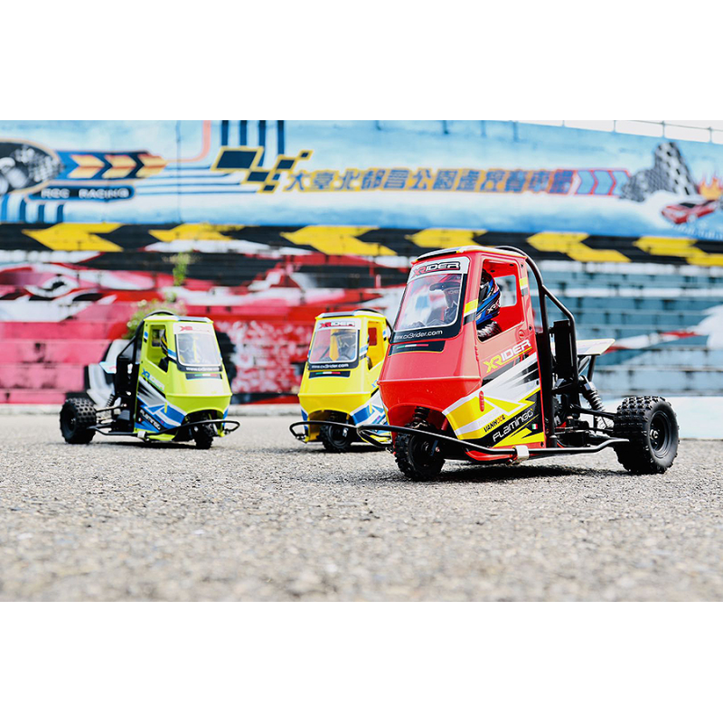 X-Rider 1/8 Flamingo RC Tricycle Red Version RTR RC (XR-83001-01)