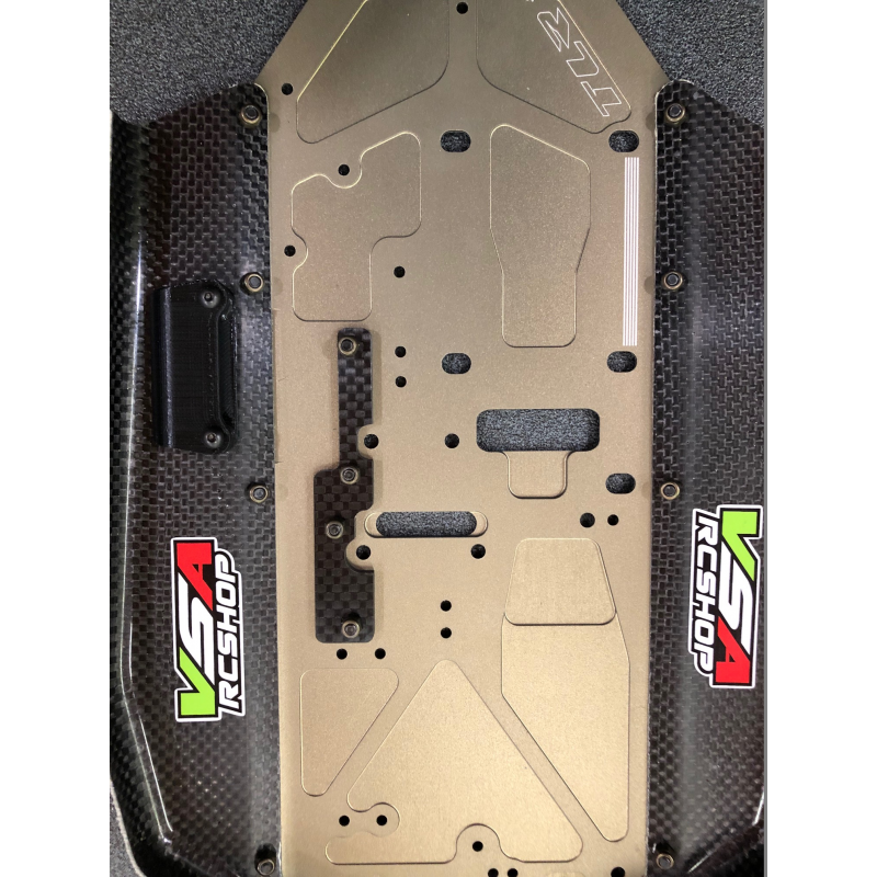 TLR341023-TORRETTA AMMORTIZZATORE IN CARBONIO PER LOSI X