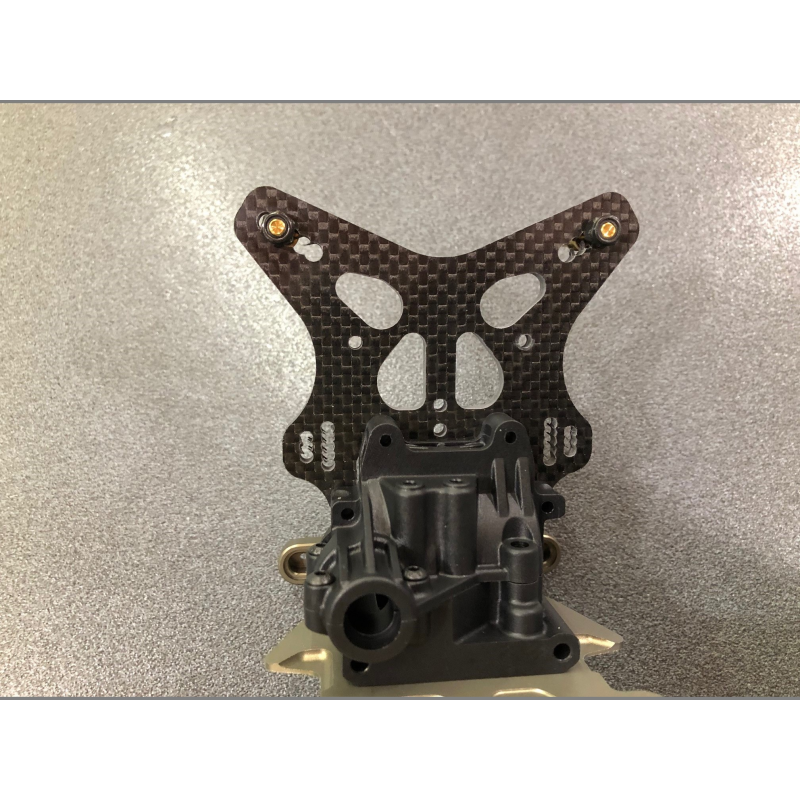 TLR344046-TORRETTA AMMORTIZZATORE POSTERIORE IN CARBONIO PER LOSI X