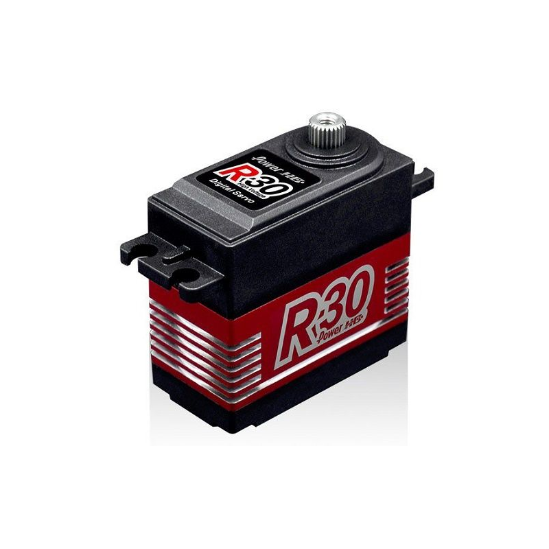 Servo Digitale 30Kg Power R30 High Voltage con ingranaggi in titanio