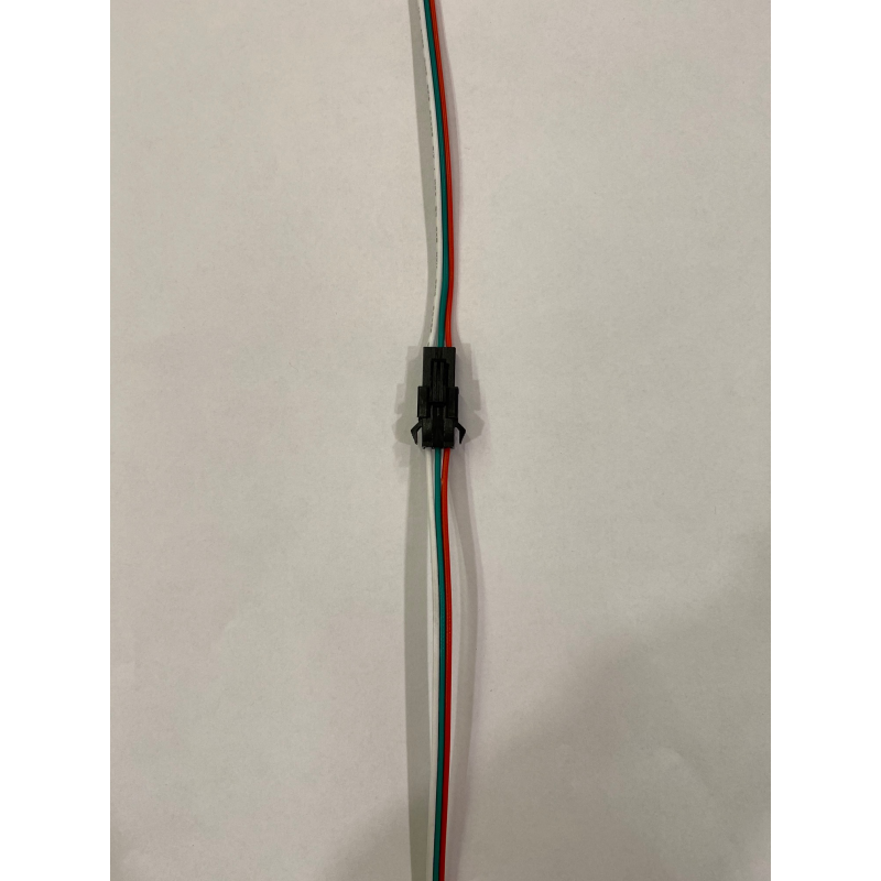 COPPIA DI SPINOTTI AWG MASCHIO-FEMMINA 3 FILI