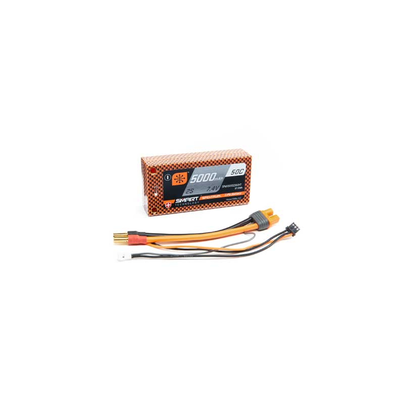 BATTERIA SPEKTRUM 5000mAh 2S 7.4V 50C LIPO