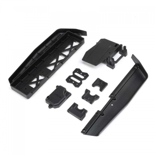 Battery Tray,Center Diff &amp; Servo Mount:8XE 2.0- TLR241071