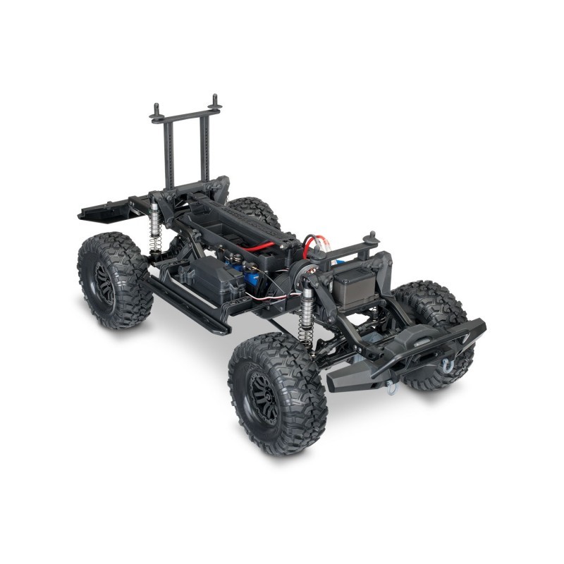 TRAXXAS TXX82056-84-BLK TRX-4 LAND ROVER DEFENDER TRAIL CRAWLER - BLACK CON VERRICELLO