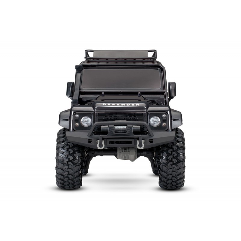TRAXXAS TXX82056-84-BLK TRX-4 LAND ROVER DEFENDER TRAIL CRAWLER - BLACK CON VERRICELLO