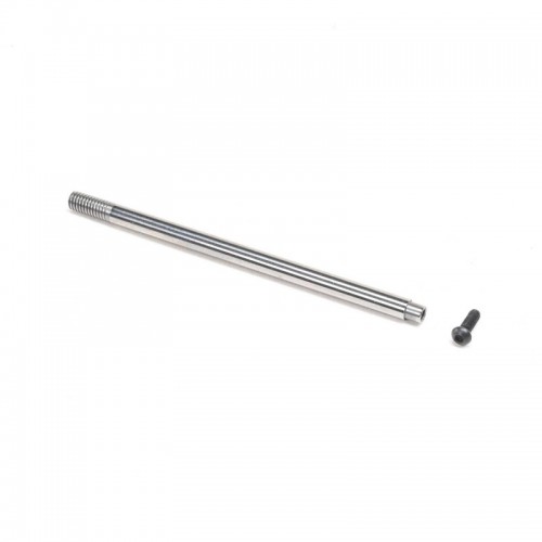 TLR243053 - Shock Shaft, Rear, 3.5 x 66.3mm (1): 8X, 8XE 2.0