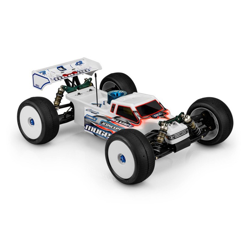 CARROZZERIA JCONCEPTS F2 1/8 TRUCK TRASPARENTE