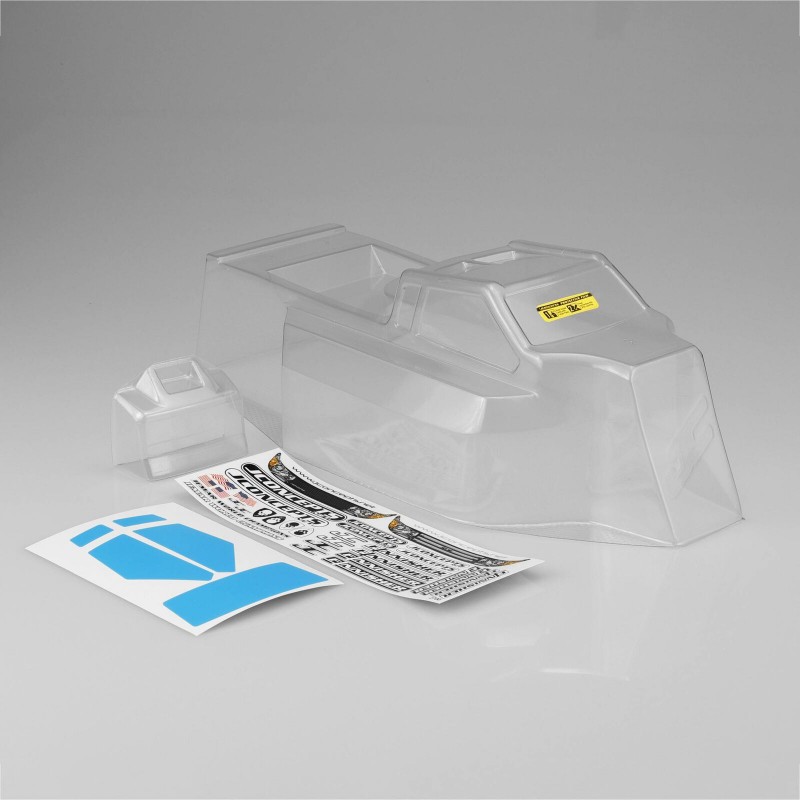 CARROZZERIA JCONCEPTS F2 1/8 TRUCK TRASPARENTE