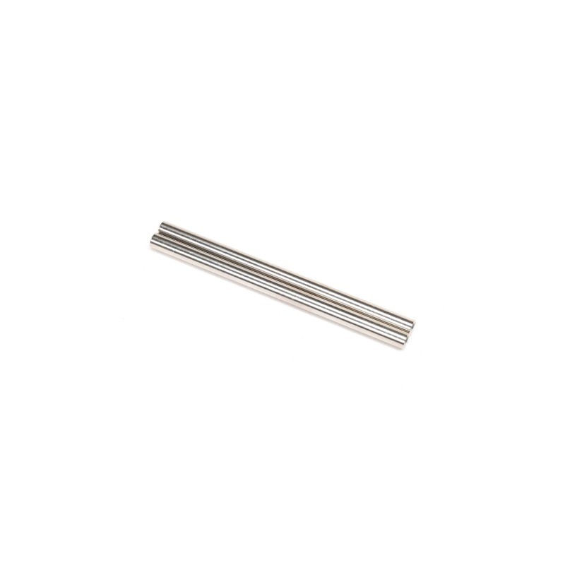 TLR244090 Hinge Pins, 4 x 68mm, Elec Nickel (2): 8X, 8XE 2.0