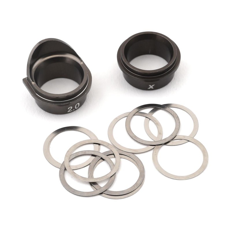 TLR242026 - Set di inserti per cuscinetti del cambio posteriore in alluminio