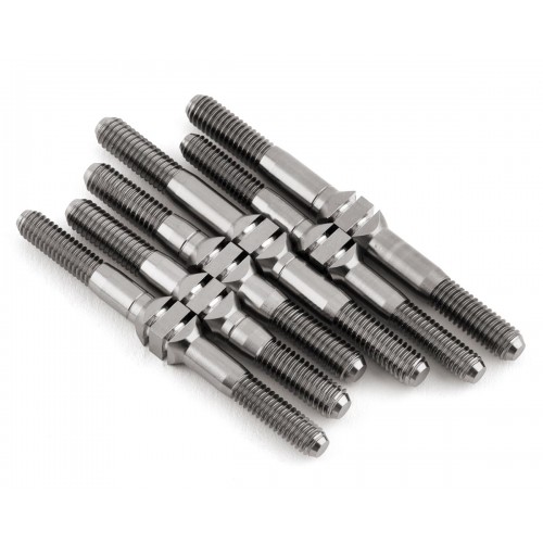 JT10638 - J&T Bearing Co. TLR 8IGHT-X Kit tenditore "fresato" in titanio (naturale) 6PZ