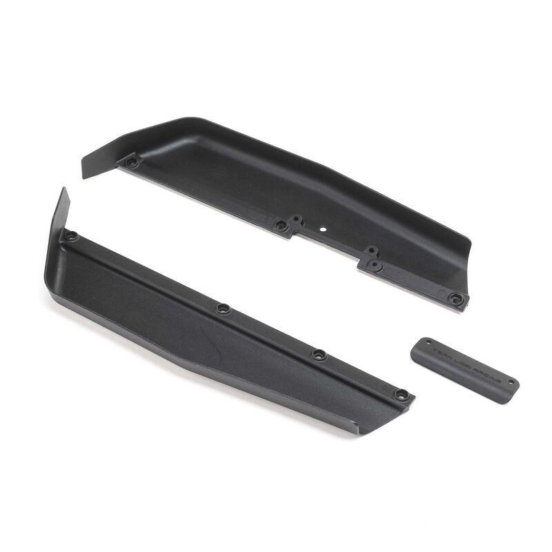 TLR241076 - Side Guards: 8X, 8XE 2.0 , PARATIE