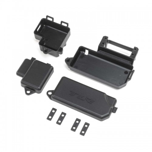 TLR241077 - Supporti per servo e ricevitore: 8X 2.0