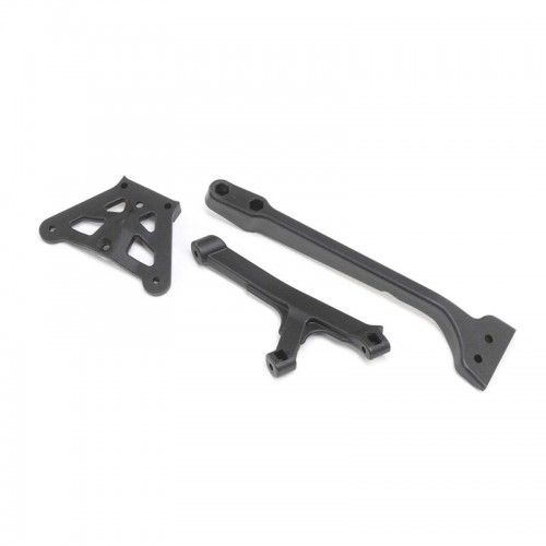 TLR241078- Chassis Brace Set: 8X, 8XE 2.0, SUPPORTI TELAIO