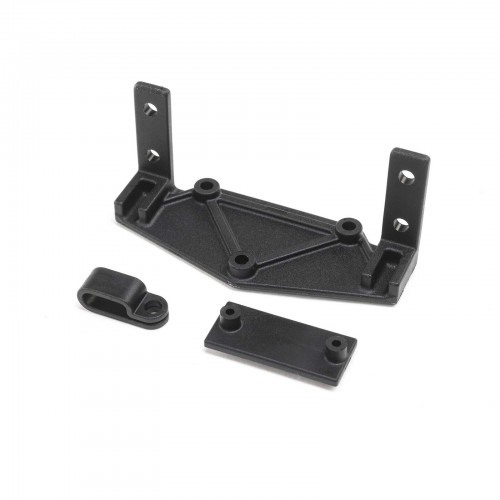 TLR241072-Switch Mount & Wire Clip: 8X, 8XE 2.0