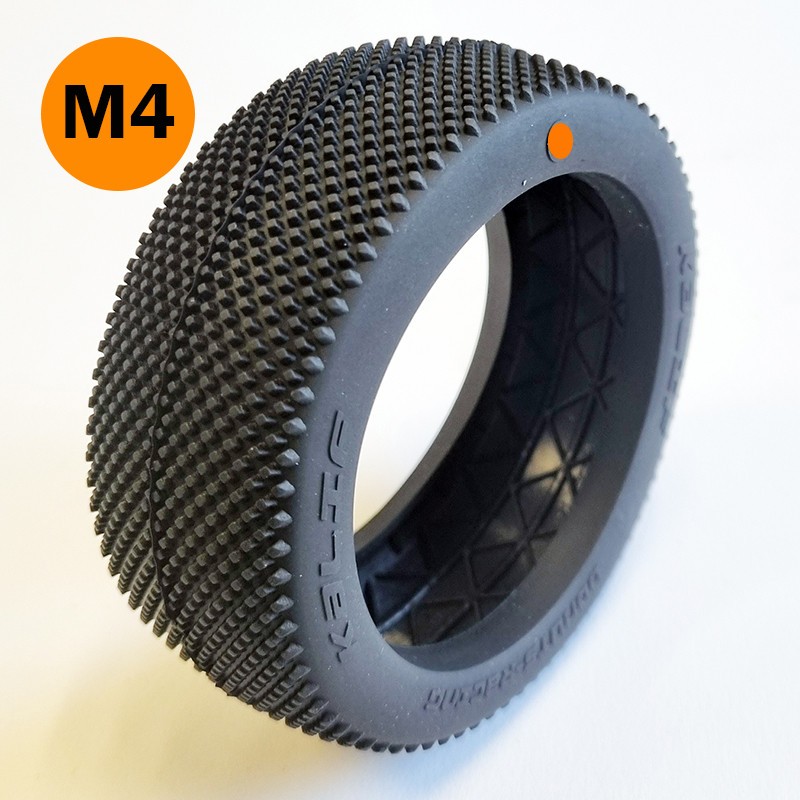 COPPIA DI GOMME DONUTS RACING KALIF M3 SOFT DA INCOLLARE