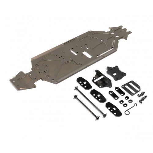 TLR341028 - Adjustable Length Chassis Conversion Set: 8X 2.0 ( KIT DI CONVERSIONE TELAIO 8X 2.0)