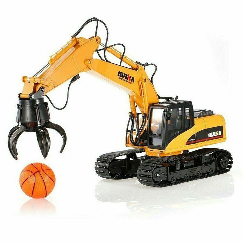 HUINA TOYS 1571 ESCAVATORE CINGOLATO RC 2,4G CON PINZA