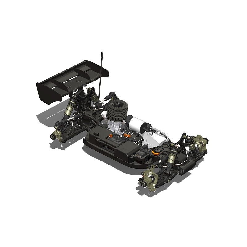 Hot Bodies D8 World Spec 1:8 Buggy Competition Kit + Carrozzeria in Omaggio