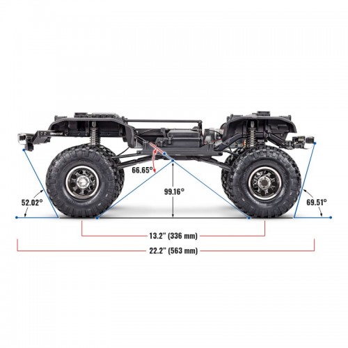 TRX-4 CHEVROLET K10 CHEYENNE HIGH TRAIL EDITION CRAWLER 1:10