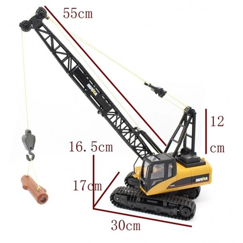 HUINA 1572 - Rc construction crane with 15 channels