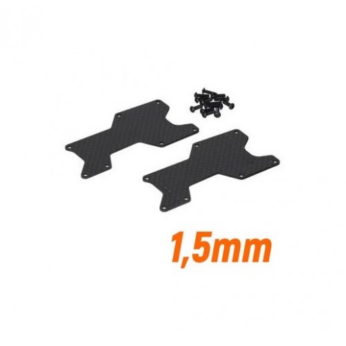 FTT-2307 PLACCHE CARBONIO POST 1,5MM HB D8WS (2)