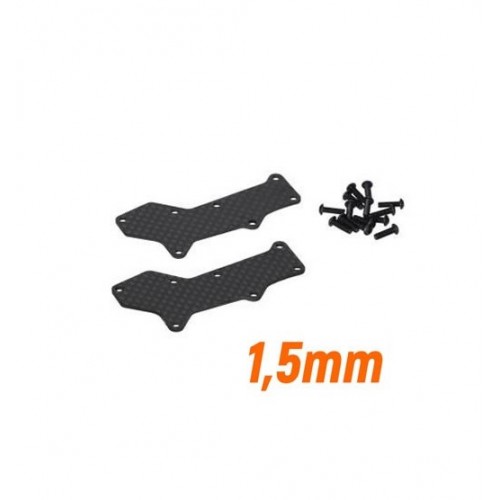FTT-2307 PLACCHE CARBONIO POST 1,5MM HB D8WS (2)