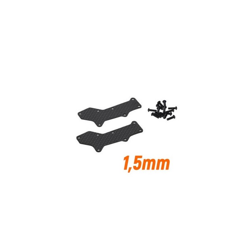 FTT-2307 PLACCHE CARBONIO POST 1,5MM HB D8WS (2)