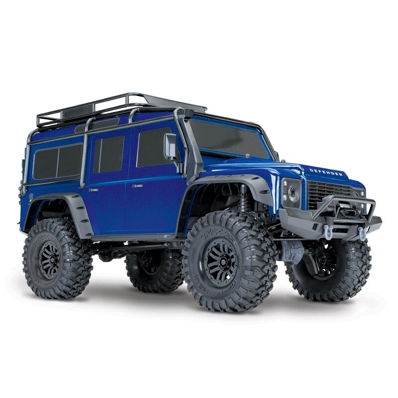 TRX-4 Land Rover Defender 1:10 4WD RTR Crawler con batteria 3S - Traxxas 82056-4