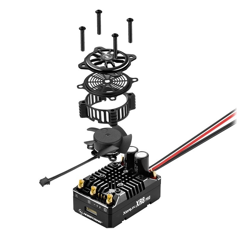 REGOLATORE BRUSHLESS 200A SENSORED-SENSORLESS XERUN XR8 PRO G3 2-4S