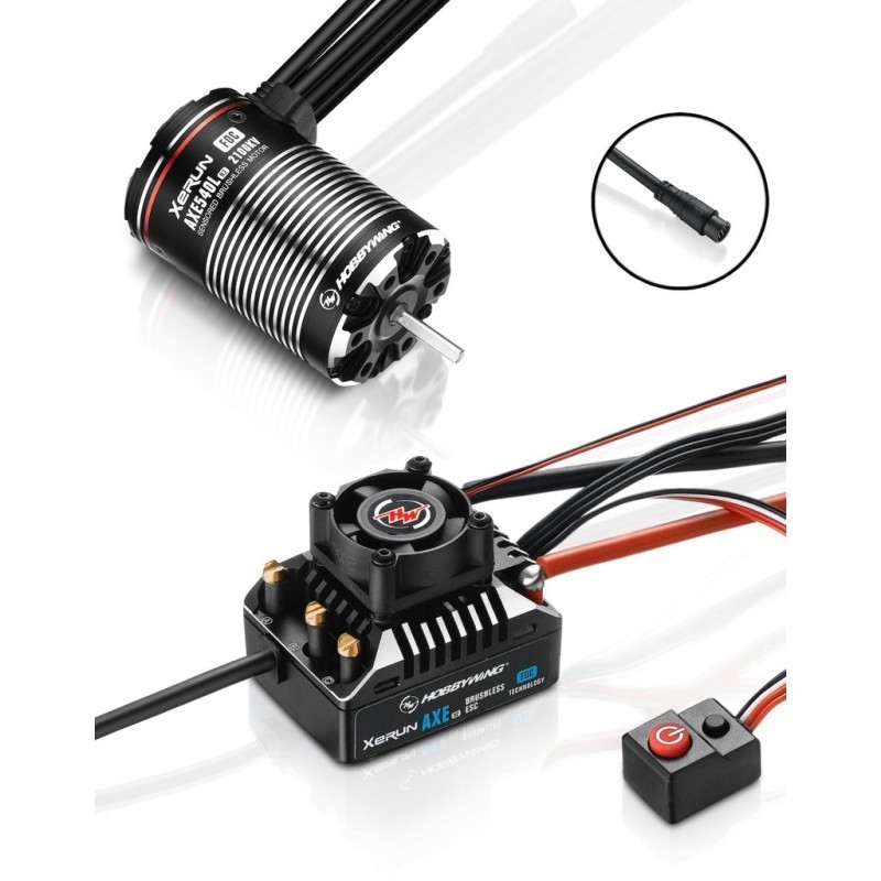 COMBO BRUSHLESS FOC 1:10 SCALER/CRAWLER ESC+MOTORE 540L 2800KV