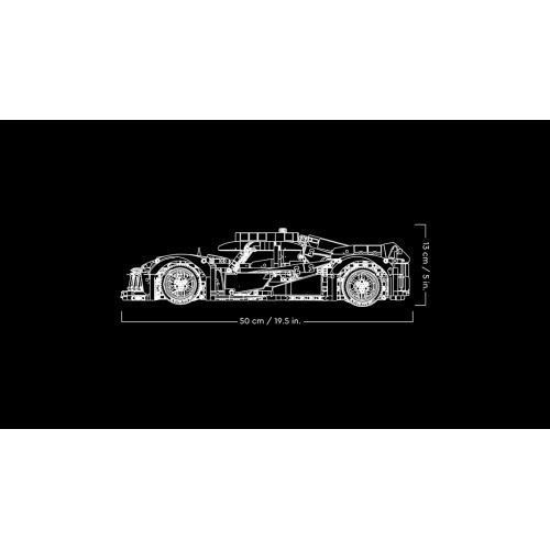 LEGO 42156 - Technic Peugeot 9x8 24h le mans hybrid hypercar