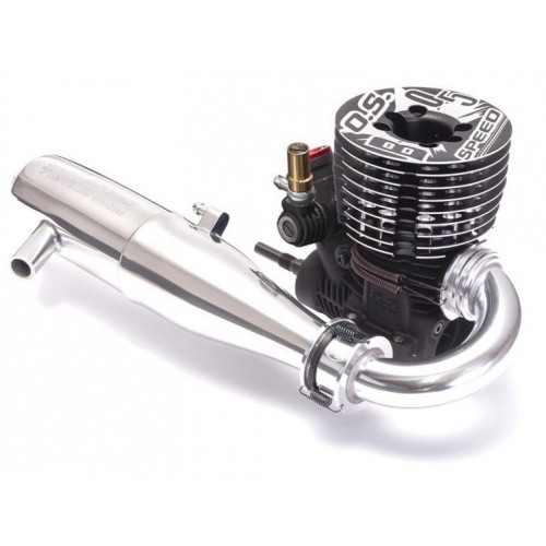 O.S. SPEED B2105 OFF-ROAD COMBO, MARMITTA TB02 EFRA 2089 E COLLETTORE MB01-75